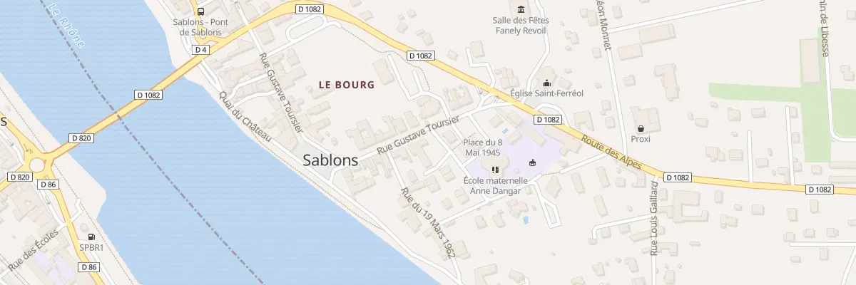 Plan du 35 Rue Gustave Toursier à Sablons