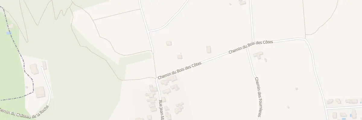 Plan du 5007 Che du Bois des Côtes à Vourles