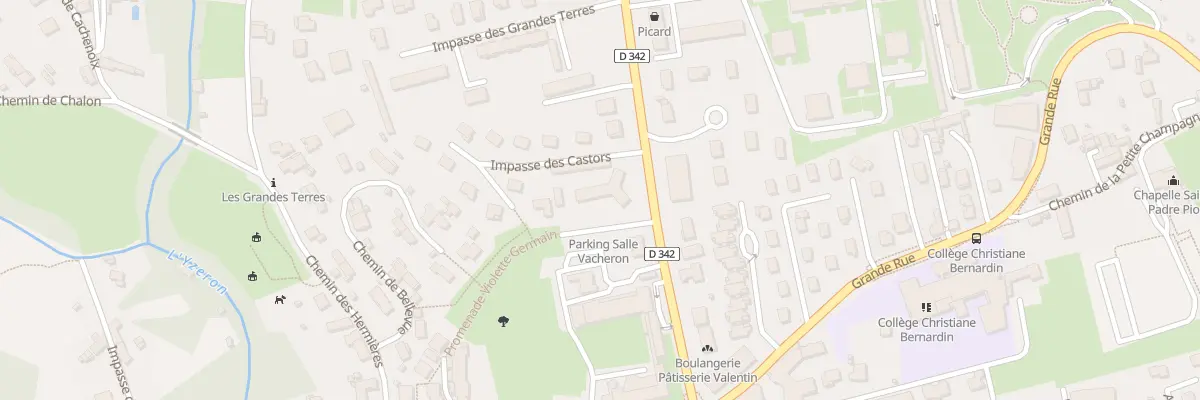 Plan du 62 Av du Chater à Francheville