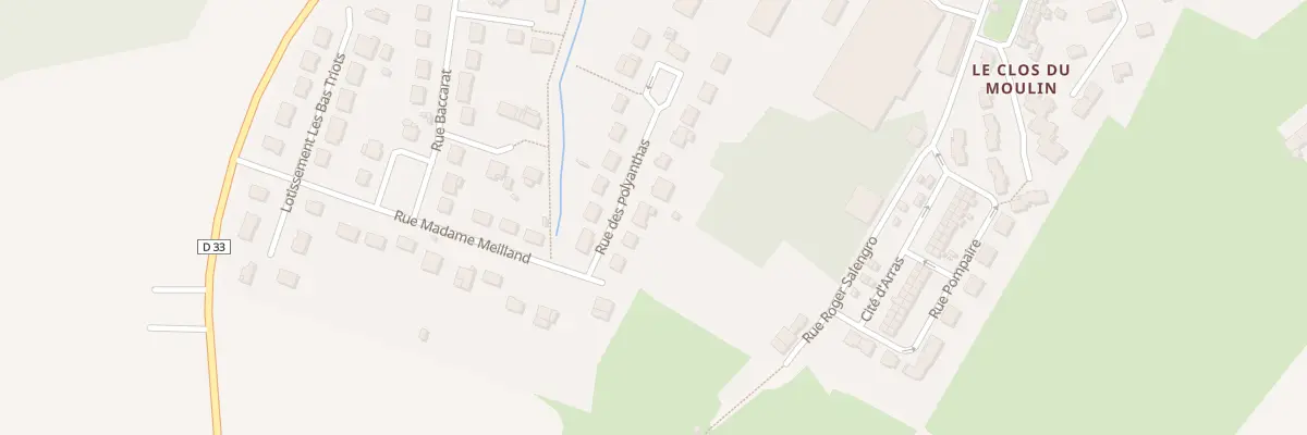 Plan du 5 Rue des Polyanthas à Flize