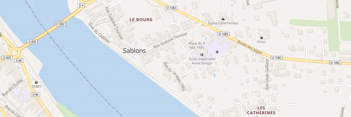 Plan du 6 Imp des Pins à Sablons