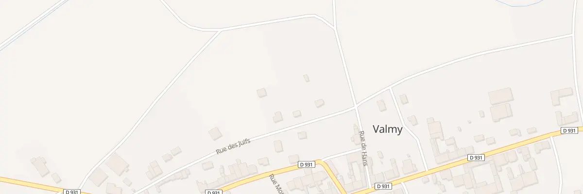 Plan du 7 Rue des Juifs à Valmy