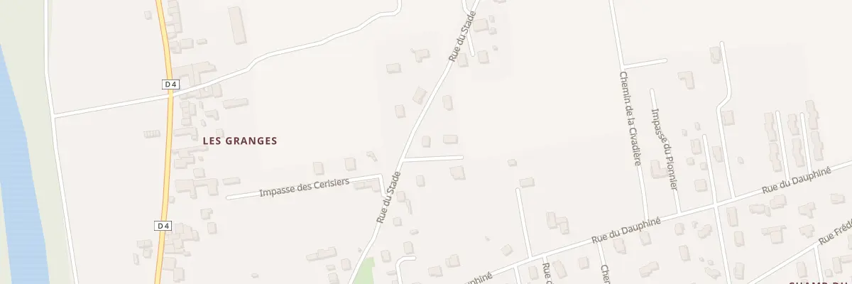 Plan du 1 Imp Chanteblé à Sablons