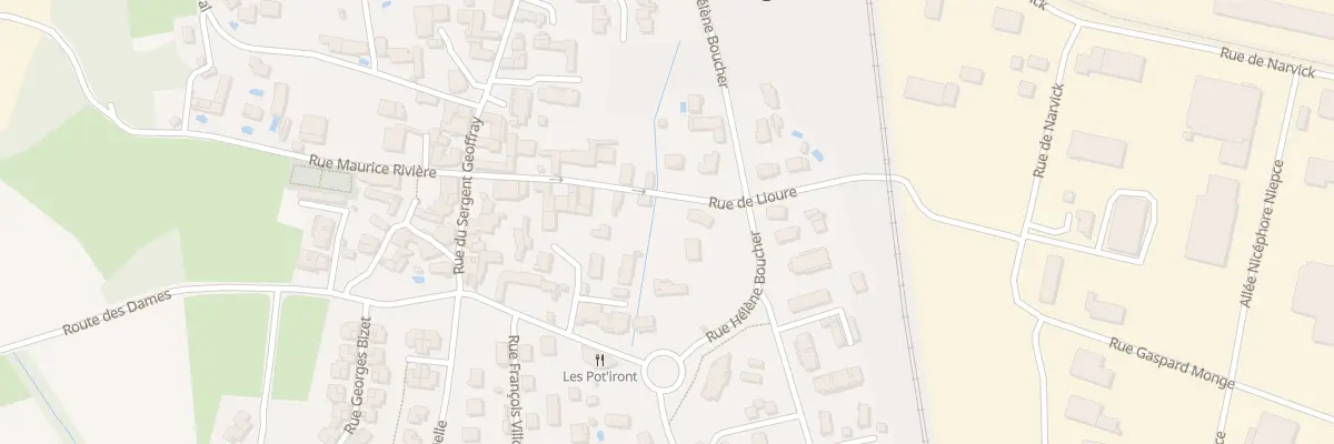 Plan du 11 Rue de Lioure à Saint-Maurice-l’Exil