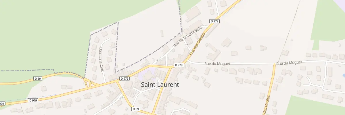 Plan du 20 Rue des Genets à Saint-Laurent