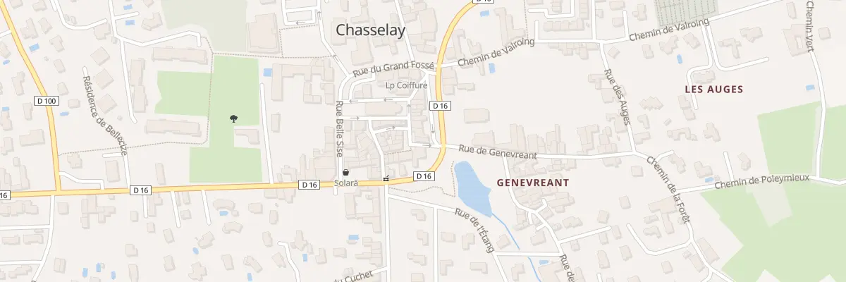 Plan du 10 Pl du Vieux Marche à Chasselay