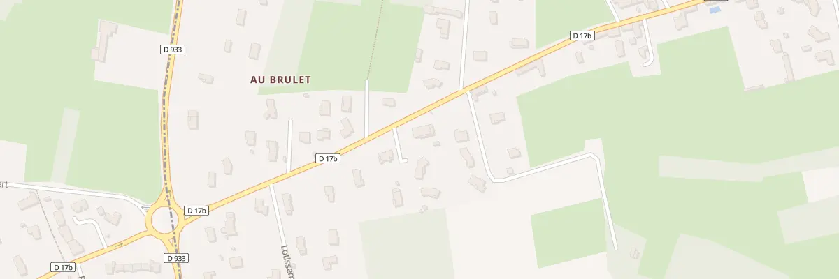 Plan du 2183A Rte de Montmerle à Montceaux