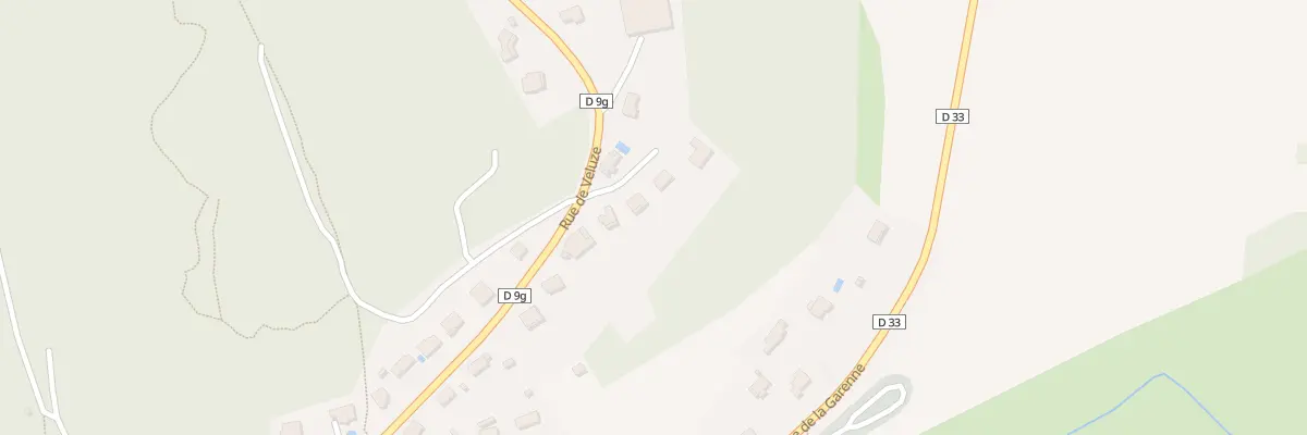 Plan du 650 Rue de Veluze à Gissey-sur-Ouche