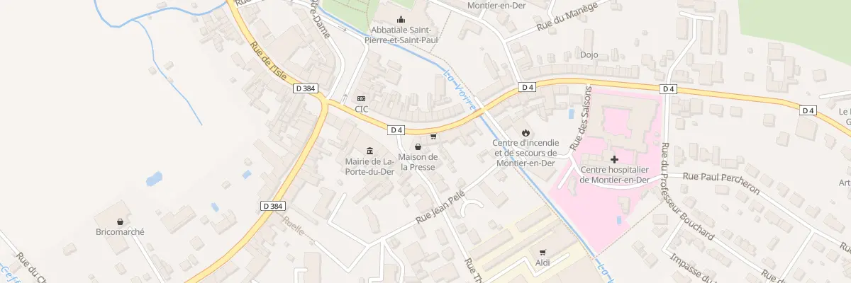 Plan du 18 Pl de l’Hôtel de Ville à La Porte du Der