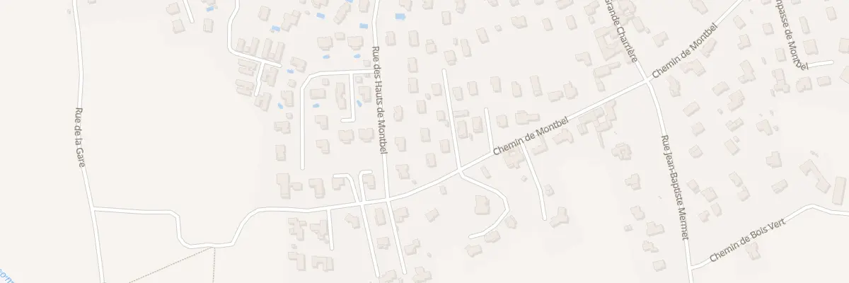 Plan du 15 Rue des Hauts de Montbel à Vourles
