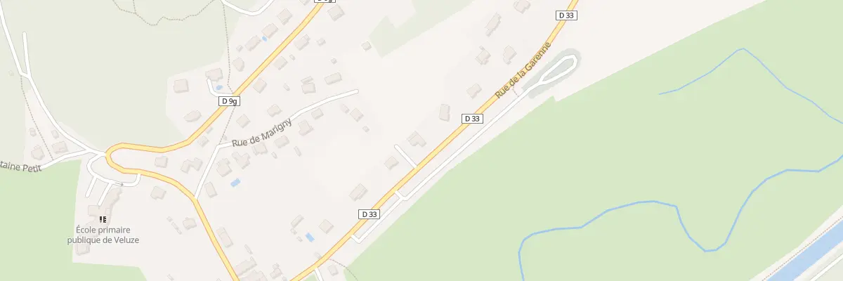 Plan du 265 Rue de la Garenne à Gissey-sur-Ouche
