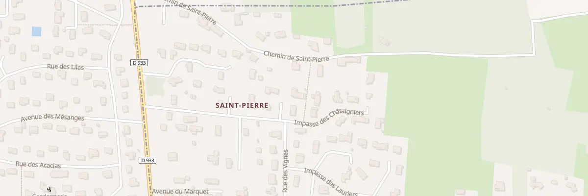Plan du 5357 Lot Le Clos des Acacias à Francheleins