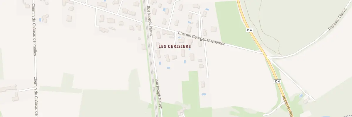 Plan du 249 Rue Georges Guynemer à Saint-Clair-du-Rhône