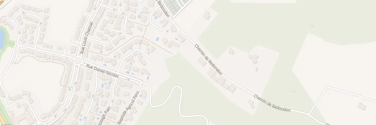 Plan du 9010 Che de Redondon à Montélimar