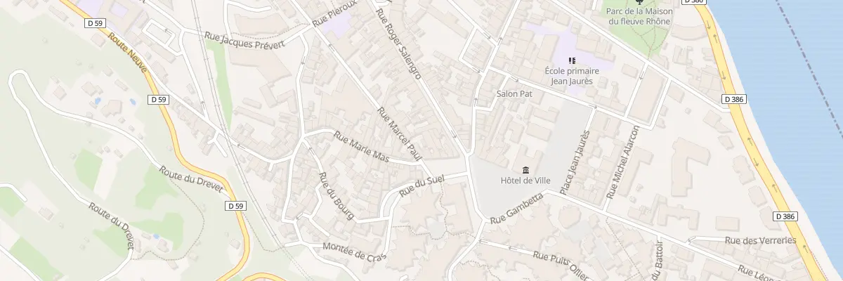 Plan du 4B Rue Marcel Paul à Givors