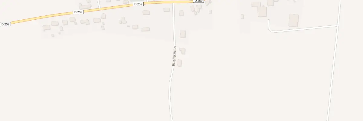 Plan du 5 Rle Adin à Bignicourt-sur-Saulx