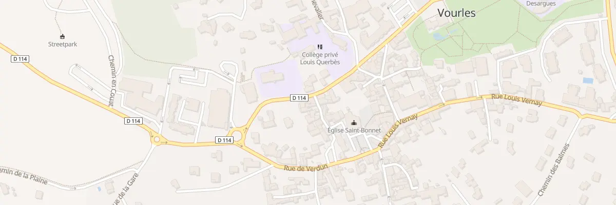 Plan du 15 Rue de la Combe à Vourles