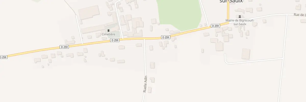 Plan du 15 Grande Rue à Bignicourt-sur-Saulx