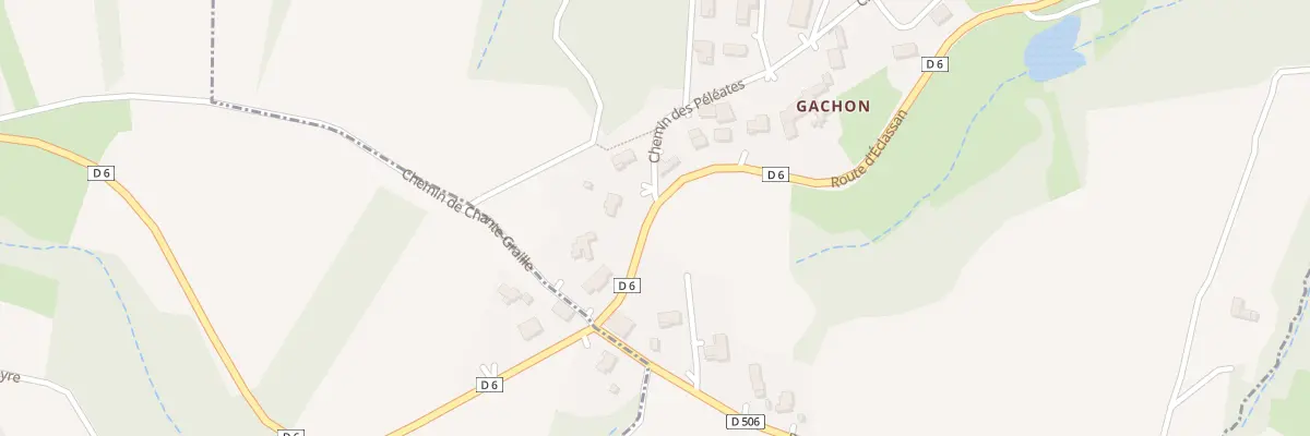 Plan du 100 Imp Bertholand à Ozon