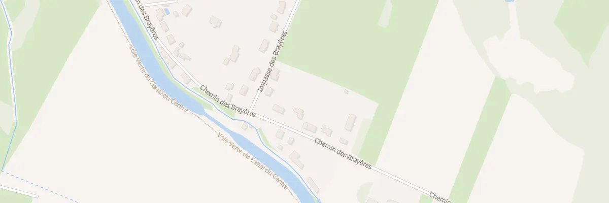 Plan du 29 Che des Brayeres à Rully