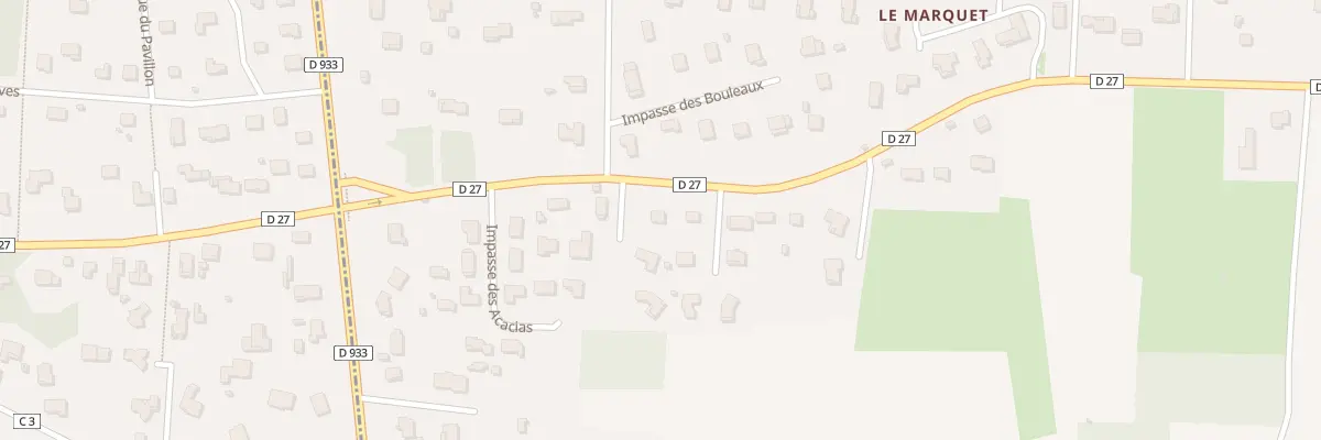 Plan du 2787 Rte de Montmerle à Francheleins