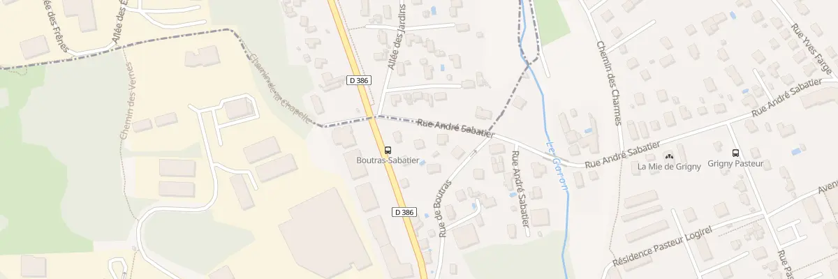 Plan du 71 Rue André Sabatier à Grigny-sur-Rhône