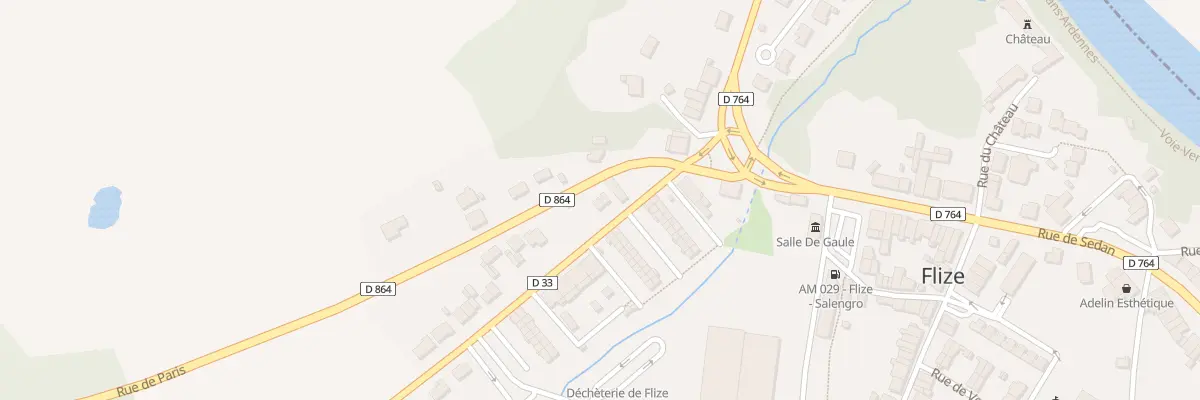 Plan du 5054A La Cendriere à Flize
