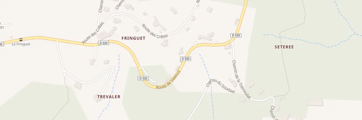 Plan du 4615 Rte de Valence à Champis