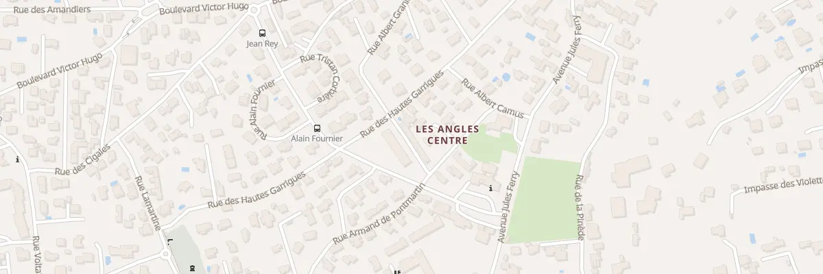 Plan du 15 Rue Jean-henri Fabre aux Angles