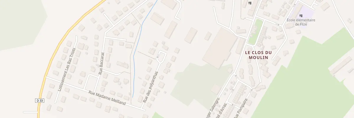 Plan du 15 Rue des Polyanthas à Flize