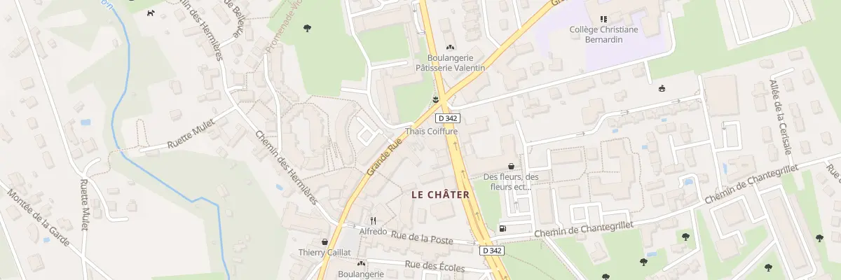 Plan du 17 Gr Grande Rue à Francheville