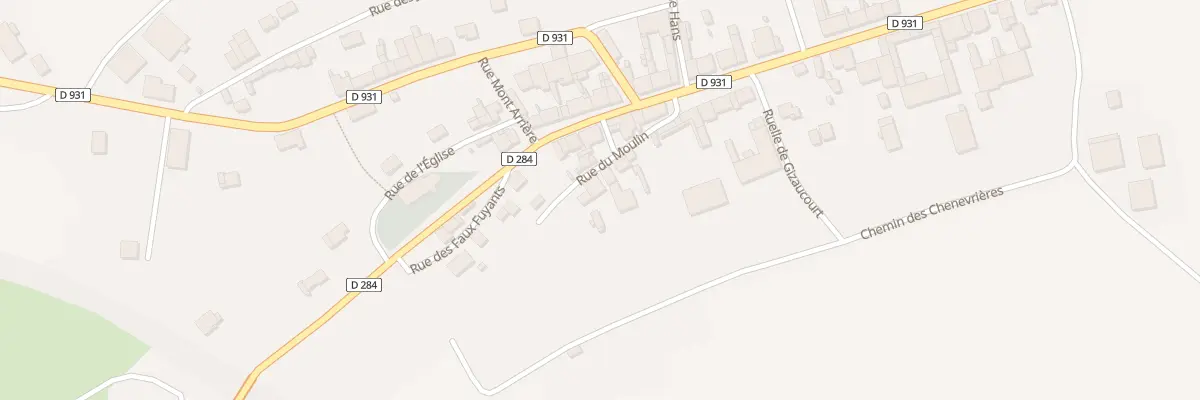 Plan du 7 Rue du Moulin à Valmy