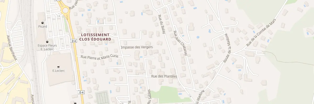 Plan du 747E Rue des Plantees à Saint-Clair-du-Rhône