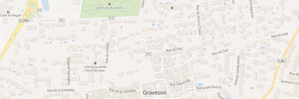 Plan du 1F Rue du Parc à Graveson