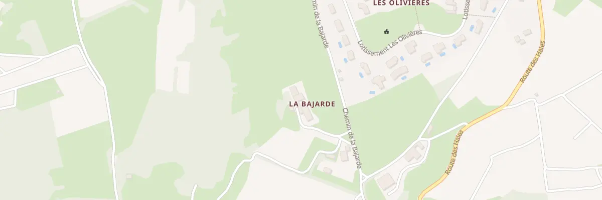 Plan du 5013 La Bajarde à Tupin-et-Semons