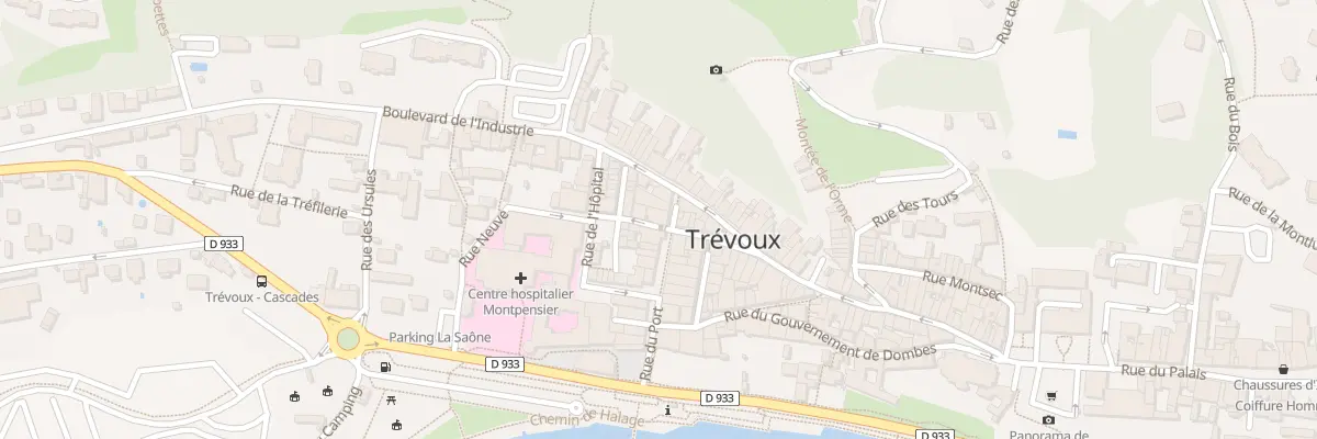 Plan du 4 Rue du Port à Trévoux