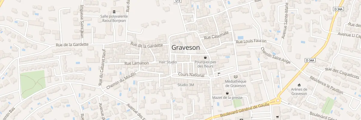 Plan du 32 Rue de la République à Graveson