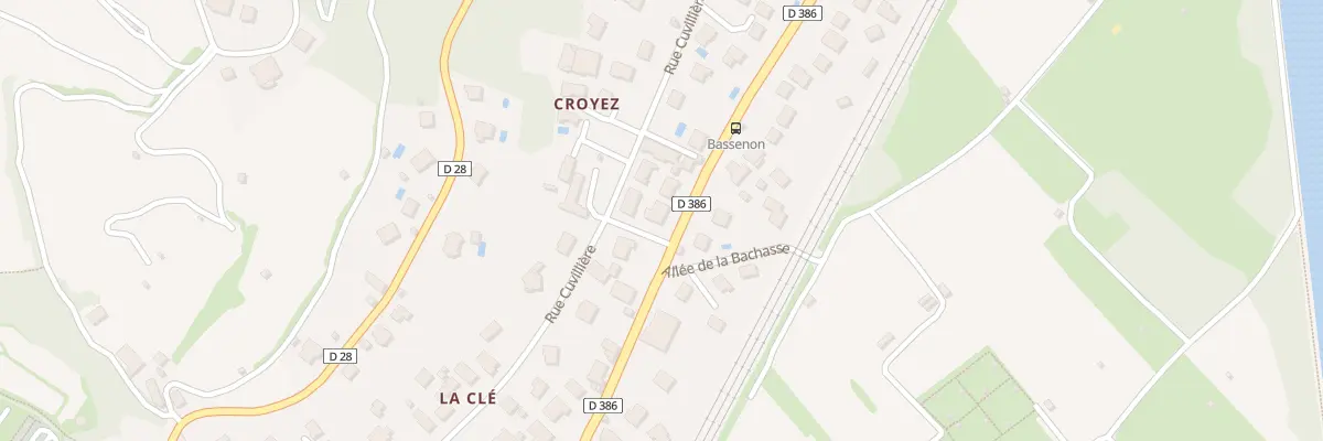 Plan du 3 Rue de Croyez à Condrieu