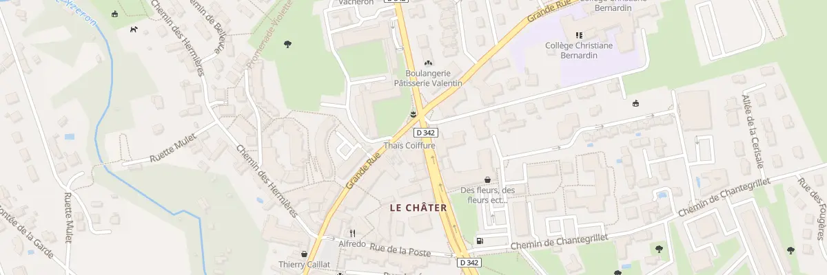 Plan du 15 Grande Rue à Francheville