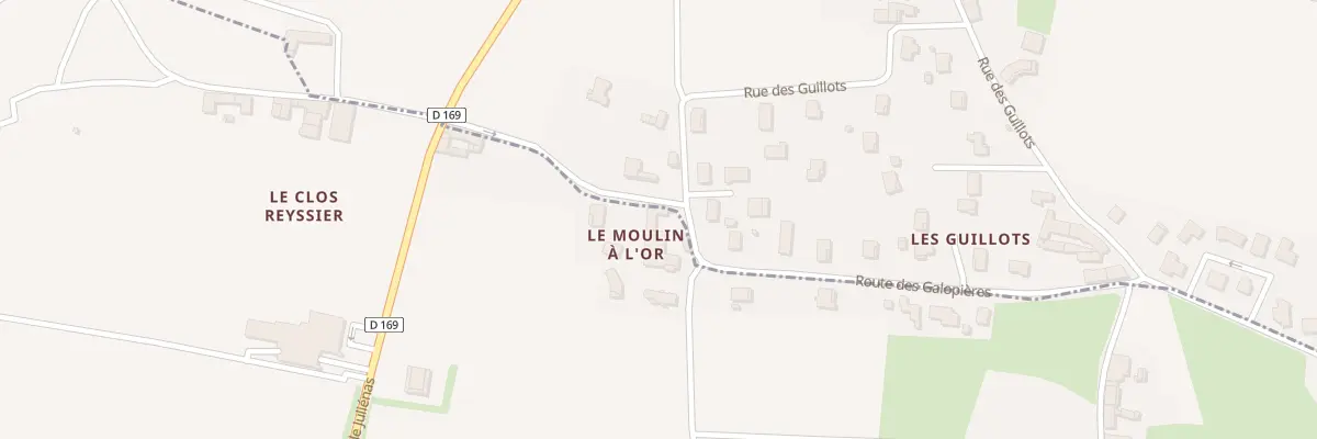 Plan du 5080 Le Moulin A l’Or à Chaintré