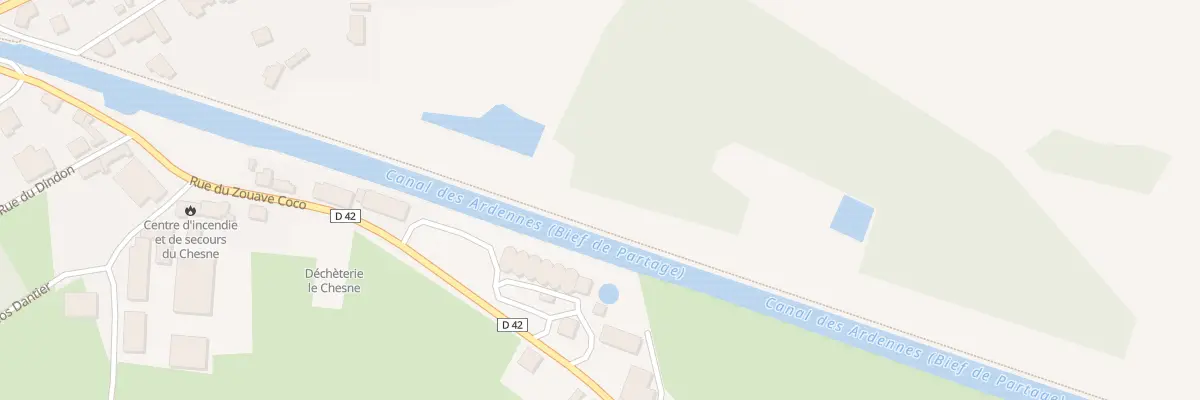 Plan du 5418 Derriere Le Lavoir à Bairon et ses environs