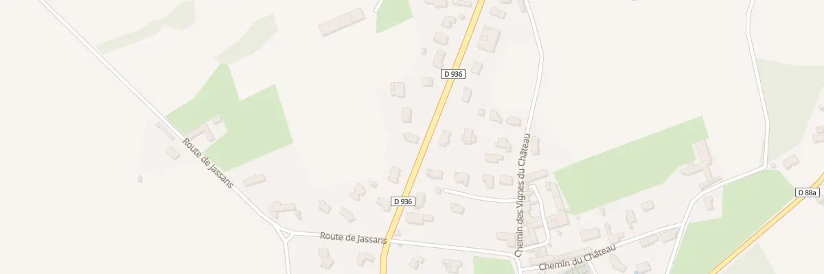 Plan du 811 Rte d’Ars à Saint-Didier-de-Formans