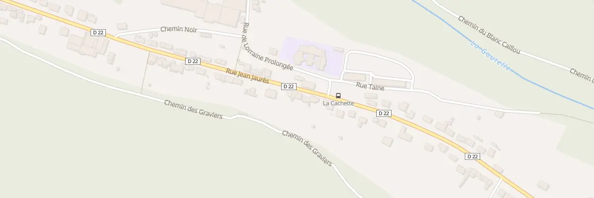 Plan du 254 Rue Jean Jaurès à Nouzonville