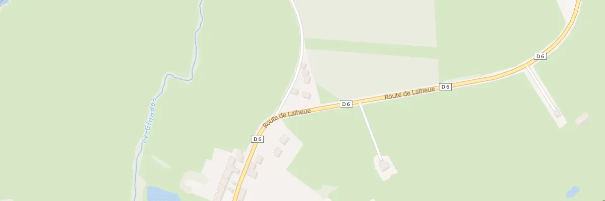Plan du 2 Che de la Vèvre Chard à La Chapelle-de-Bragny
