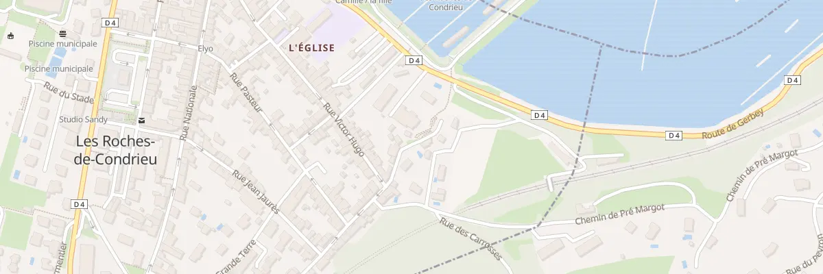Plan du 7 Rue du Château d’Eau aux Roches-de-Condrieu