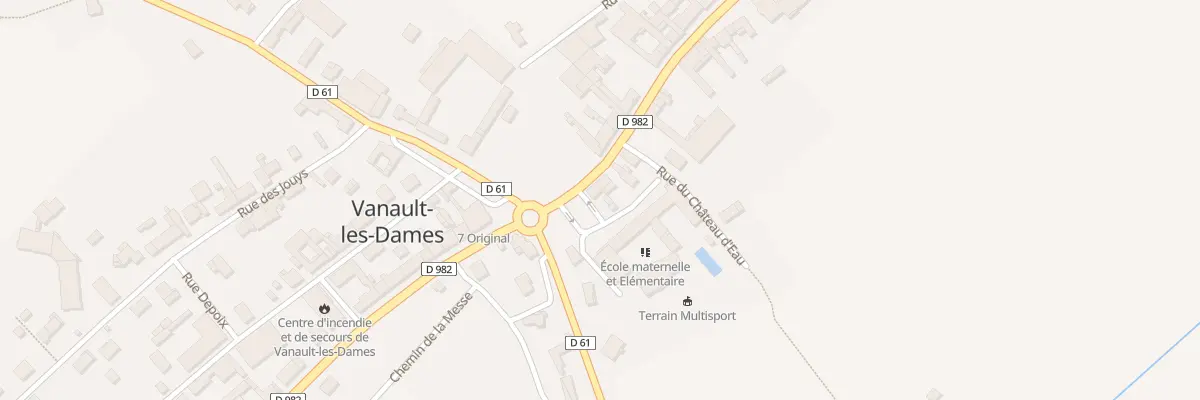 Plan du 2 Rue de Saint Jean à Vanault-les-Dames