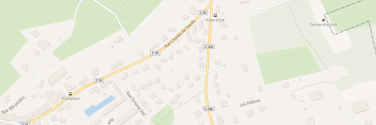 Plan du 6 Rue Jean Mermoz à Aiglemont