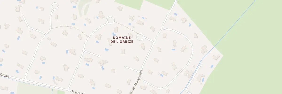 Plan du 9 All des Marronniers à Dracy-le-Fort