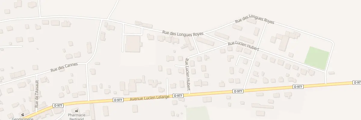 Plan du 5 Rue Lucien Hubert à Bairon et ses environs