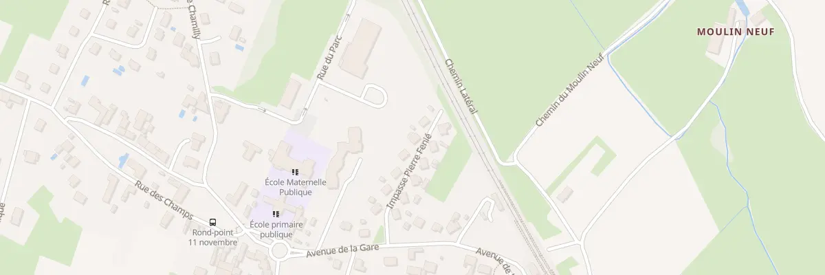 Plan du 9 Imp Pierre Fénié à Fontaines